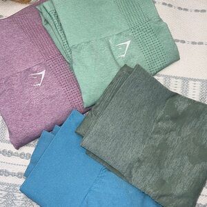 Gymshark leggings 4-pack